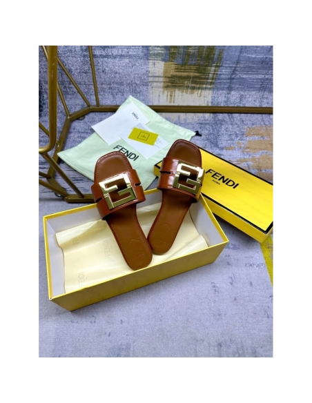 Fendi Slippers 016,Fendi Slippers,Slides Slippers,More Brands