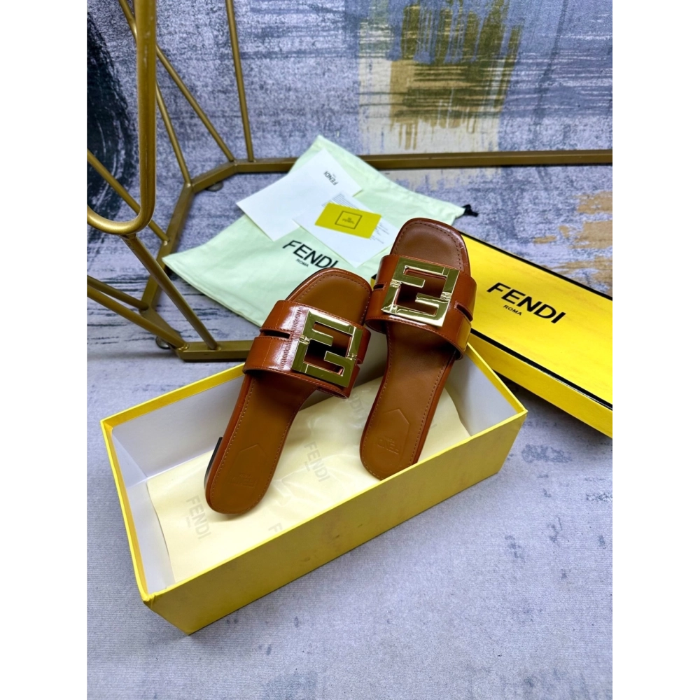 Fendi Slippers 016,Fendi Slippers,Slides Slippers,More Brands