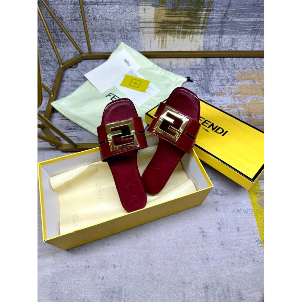 Fendi Slippers 017,Fendi Slippers,Slides Slippers,More Brands