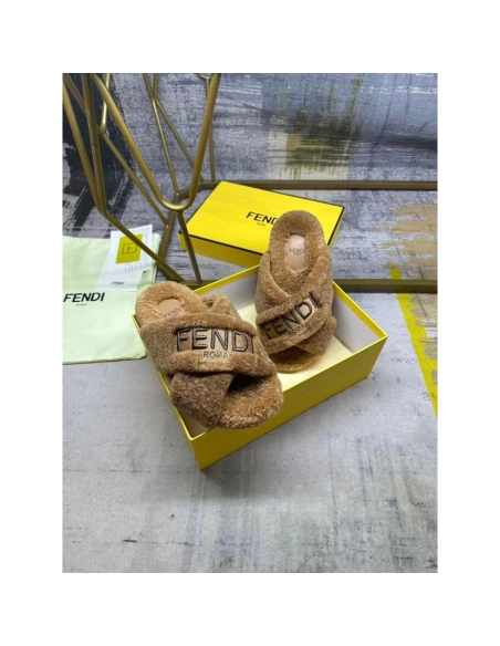 Fendi Slippers 063,Fendi Slippers,Slides Slippers,More Brands