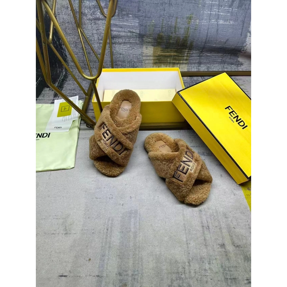 Fendi Slippers 063,Fendi Slippers,Slides Slippers,More Brands