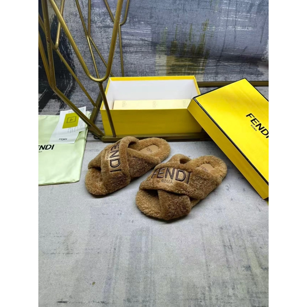 Fendi Slippers 063,Fendi Slippers,Slides Slippers,More Brands