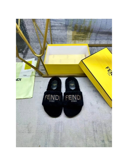 Fendi Slippers 066,Fendi Slippers,Slides Slippers,More Brands