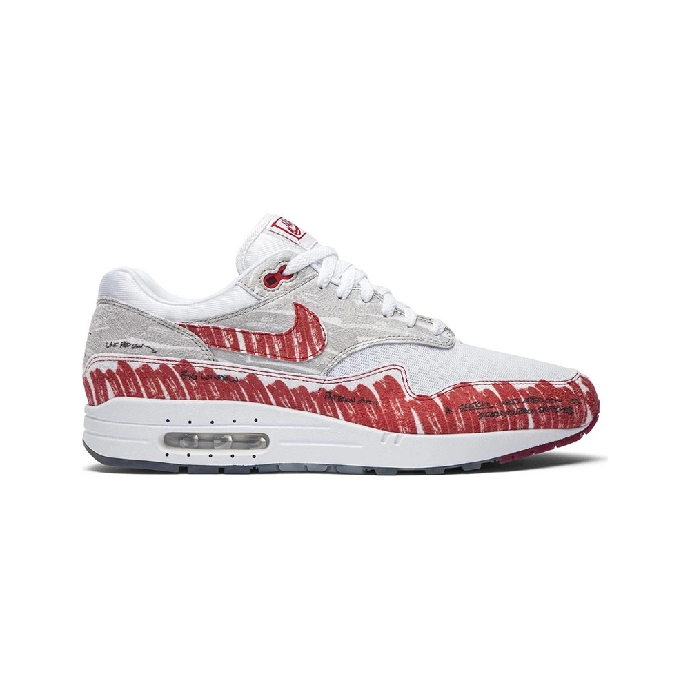 Air Max 1 Sketch To Shelf University Red,NIKE AIR MAX,NIKE SHOES Reps