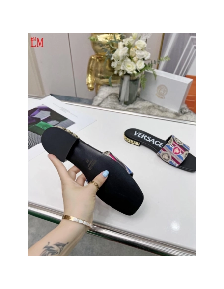 Versace slippers 098,Versace Slides,Slides Slippers,More Brands