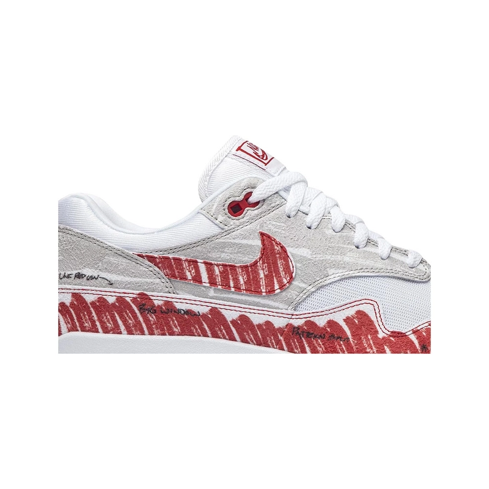 Air Max 1 Sketch To Shelf University Red,NIKE AIR MAX,NIKE SHOES Reps