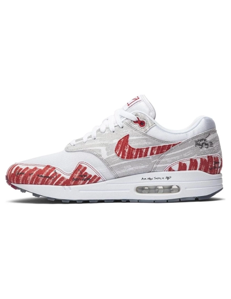 Air Max 1 Sketch To Shelf University Red,NIKE AIR MAX,NIKE SHOES Reps