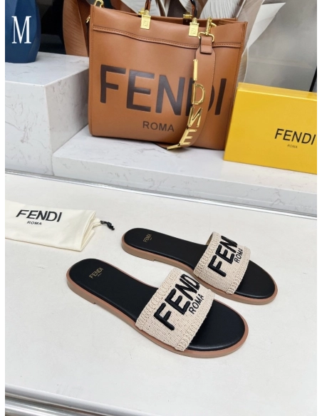 Fendi Slippers 021,Fendi Slippers,Slides Slippers,More Brands