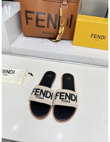 Fendi Slippers 021,Fendi Slippers,Slides Slippers,More Brands