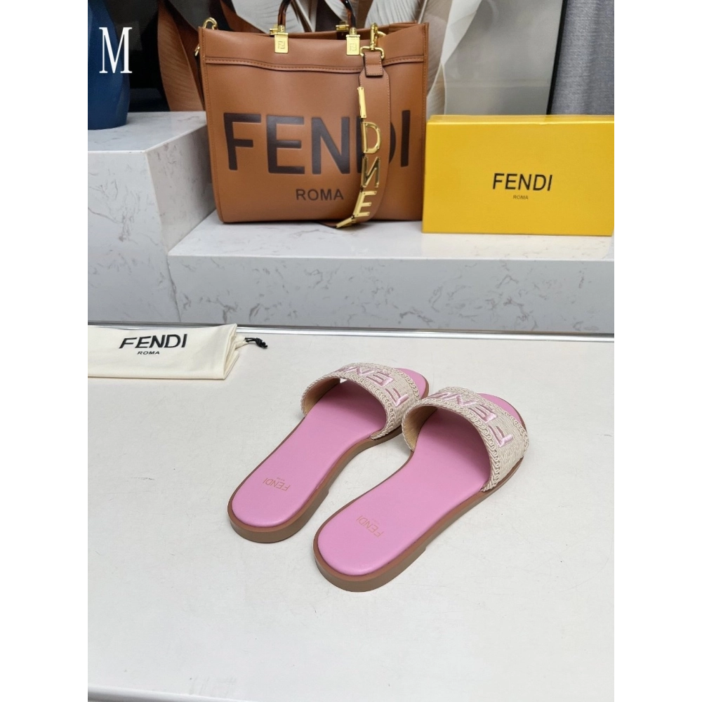 Fendi Slippers 022,Fendi Slippers,Slides Slippers,More Brands
