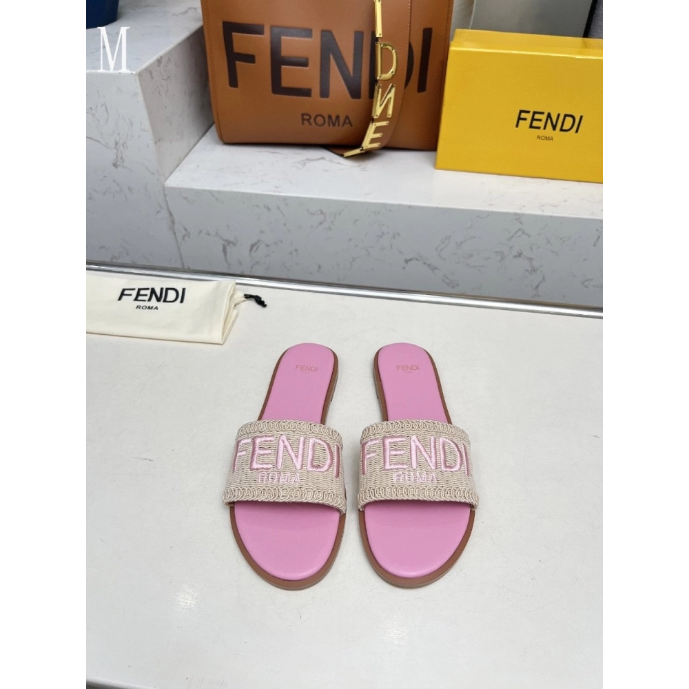 Fendi Slippers 022,Fendi Slippers,Slides Slippers,More Brands