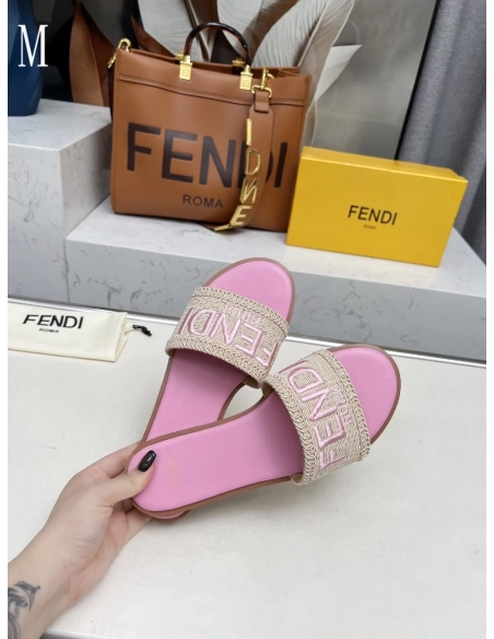 Fendi Slippers 022,Fendi Slippers,Slides Slippers,More Brands