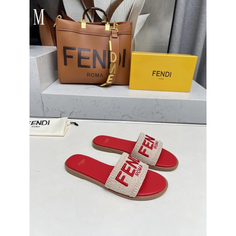 Fendi Slippers 023,Fendi Slippers,Slides Slippers,More Brands