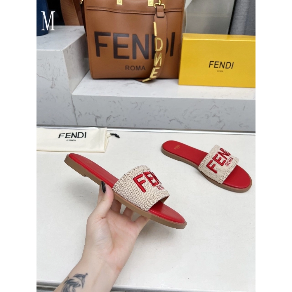 Fendi Slippers 023,Fendi Slippers,Slides Slippers,More Brands
