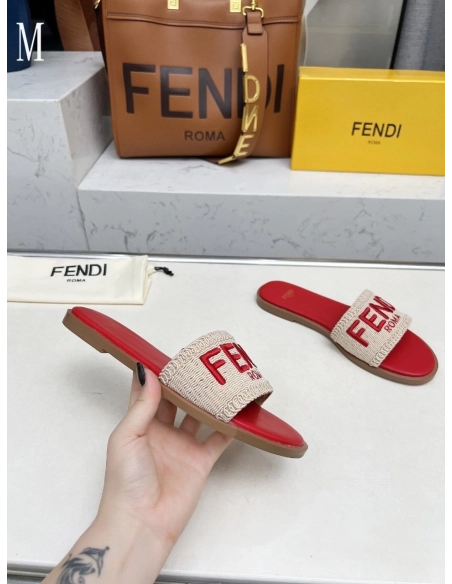 Fendi Slippers 023,Fendi Slippers,Slides Slippers,More Brands