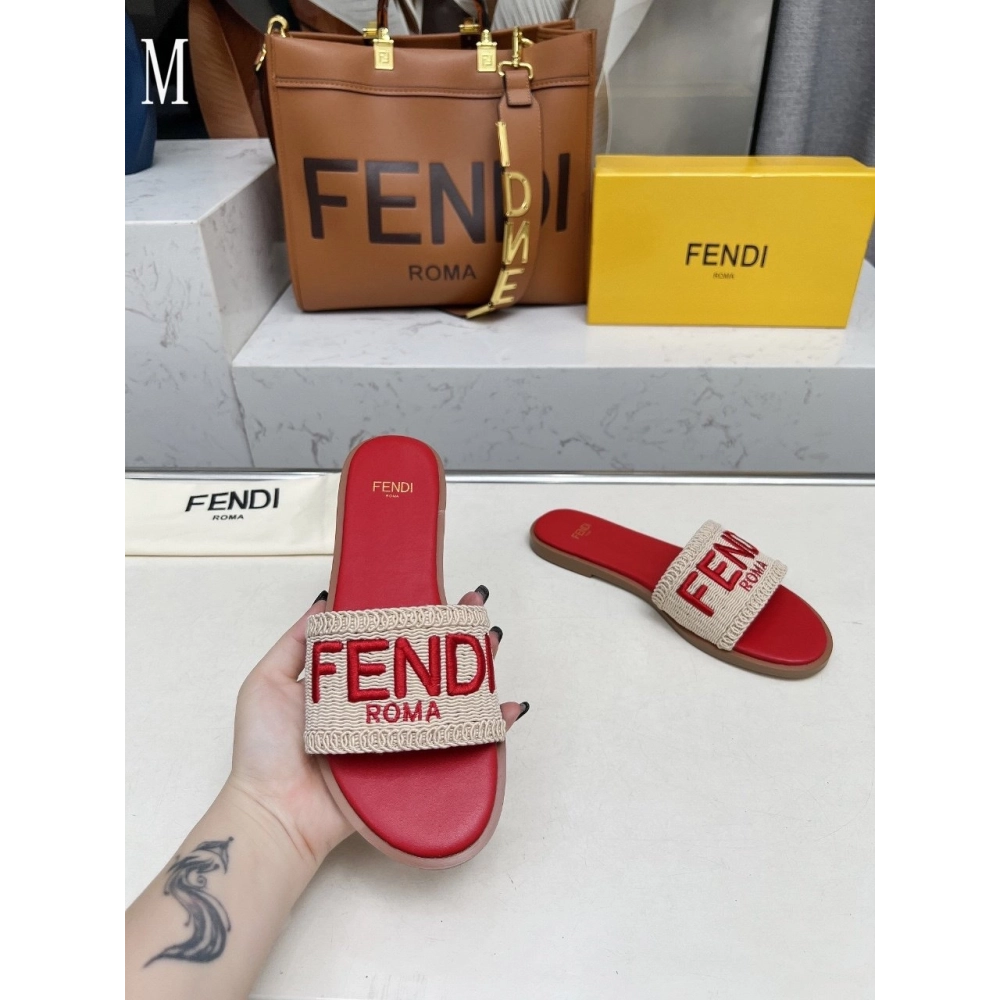 Fendi Slippers 023,Fendi Slippers,Slides Slippers,More Brands