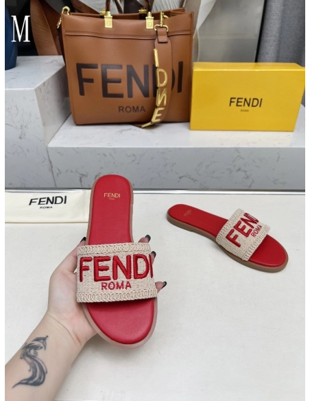 Fendi Slippers 023,Fendi Slippers,Slides Slippers,More Brands