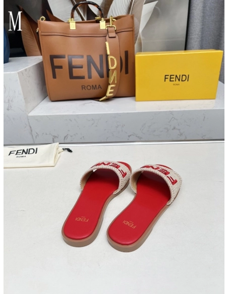 Fendi Slippers 023,Fendi Slippers,Slides Slippers,More Brands