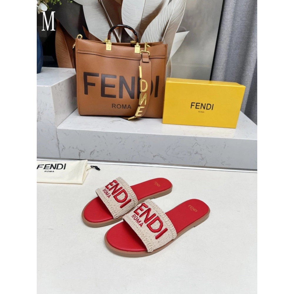 Fendi Slippers 023,Fendi Slippers,Slides Slippers,More Brands