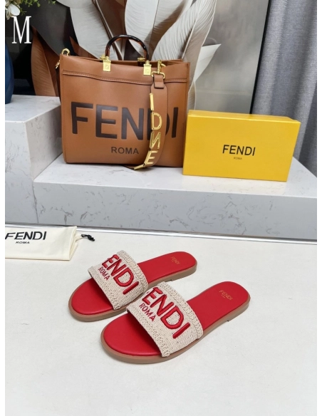 Fendi Slippers 023,Fendi Slippers,Slides Slippers,More Brands