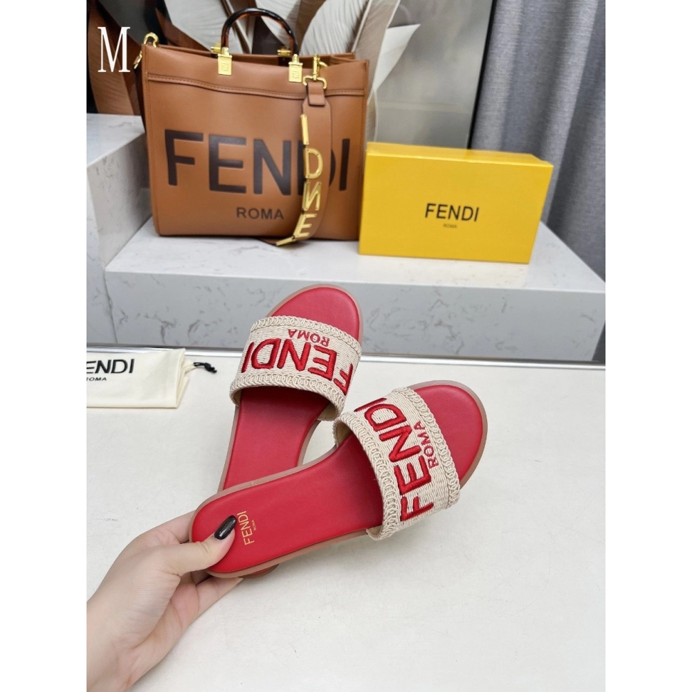 Fendi Slippers 023,Fendi Slippers,Slides Slippers,More Brands
