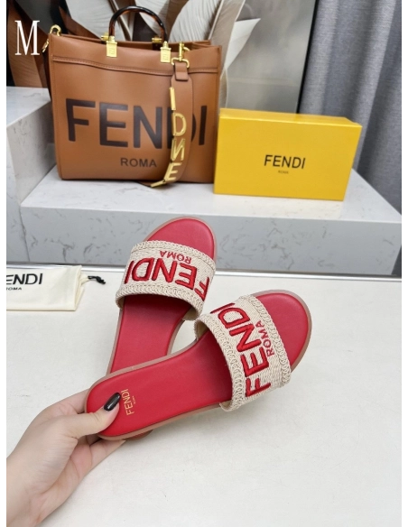 Fendi Slippers 023,Fendi Slippers,Slides Slippers,More Brands