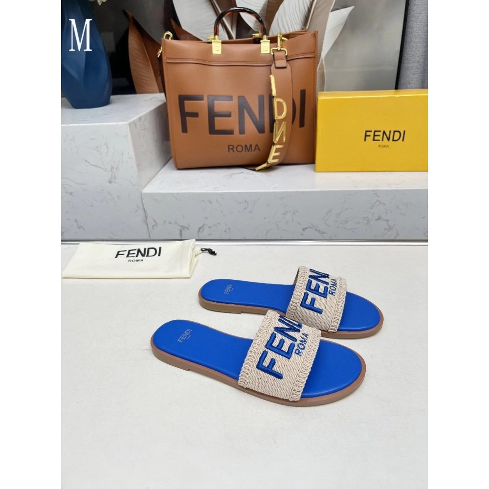 Fendi Slippers 024,Fendi Slippers,Slides Slippers,More Brands