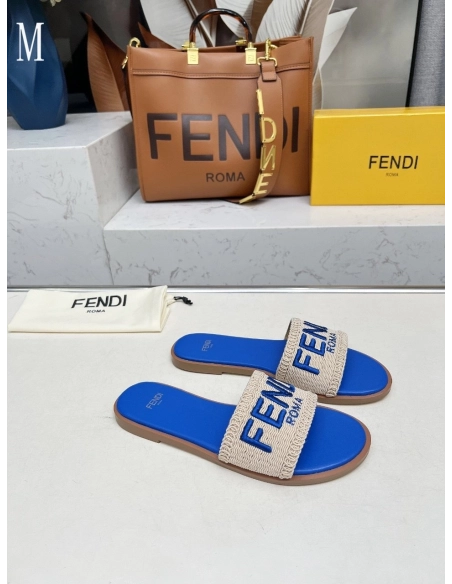 Fendi Slippers 024,Fendi Slippers,Slides Slippers,More Brands