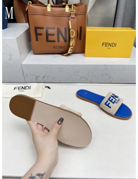 Fendi Slippers 024,Fendi Slippers,Slides Slippers,More Brands