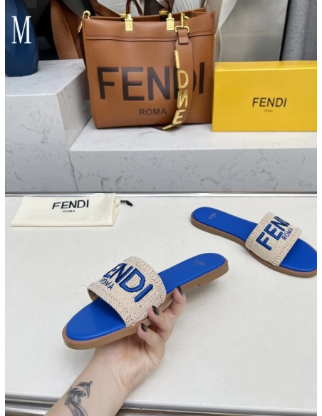 Fendi Slippers 024,Fendi Slippers,Slides Slippers,More Brands