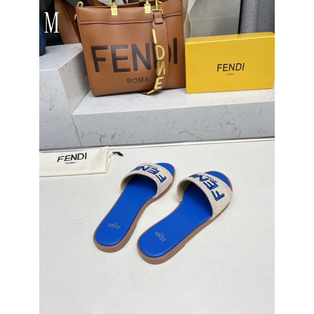 Fendi Slippers 024,Fendi Slippers,Slides Slippers,More Brands