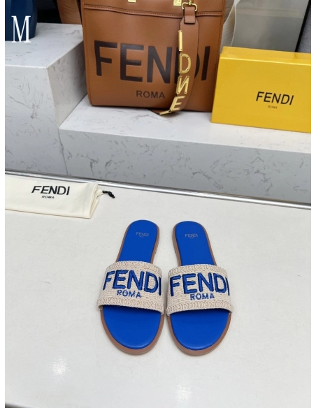 Fendi Slippers 024,Fendi Slippers,Slides Slippers,More Brands