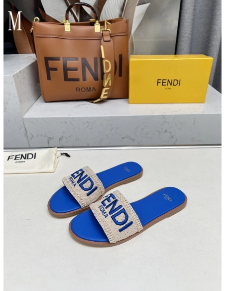 Fendi Slippers 024,Fendi Slippers,Slides Slippers,More Brands