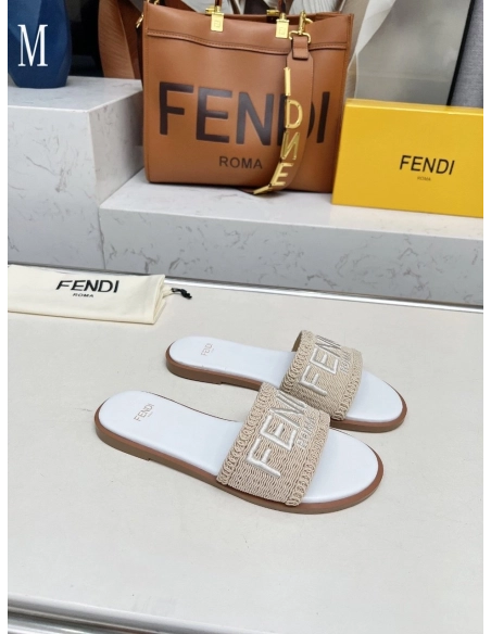 Fendi Slippers 025,Fendi Slippers,Slides Slippers,More Brands
