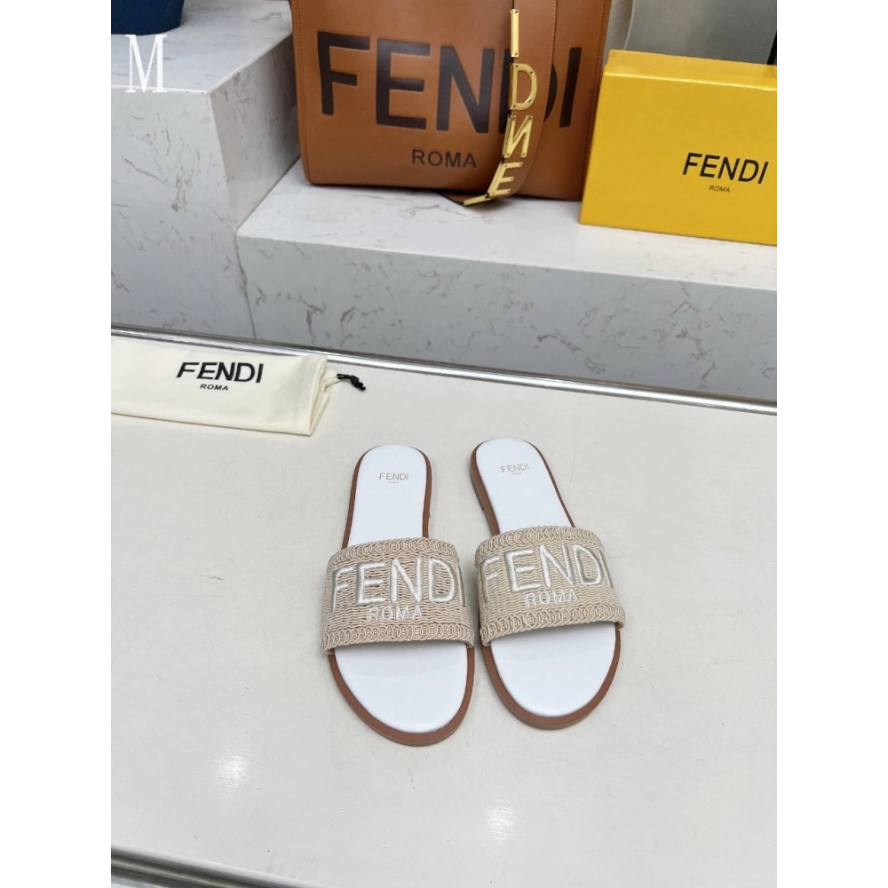 Fendi Slippers 025,Fendi Slippers,Slides Slippers,More Brands