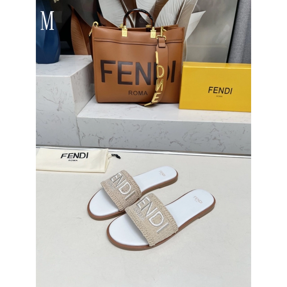 Fendi Slippers 025,Fendi Slippers,Slides Slippers,More Brands