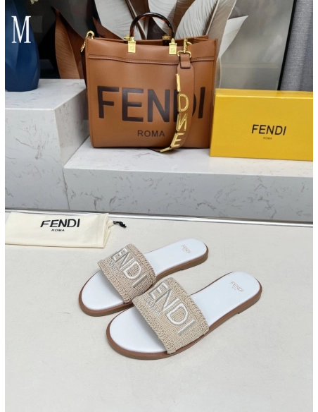 Fendi Slippers 025,Fendi Slippers,Slides Slippers,More Brands