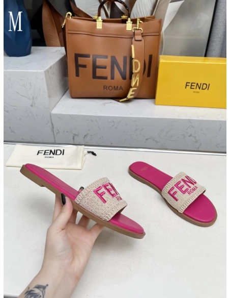 Fendi Slippers 026,Fendi Slippers,Slides Slippers,More Brands