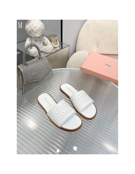 Miu miu slippers 008,Miu Miu Slides,Slides Slippers,More Brands