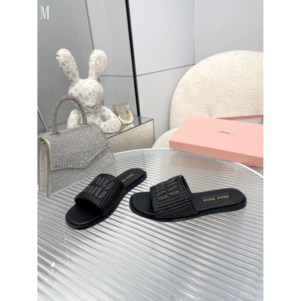 Miu miu slippers 009,Miu Miu Slides,Slides Slippers,More Brands