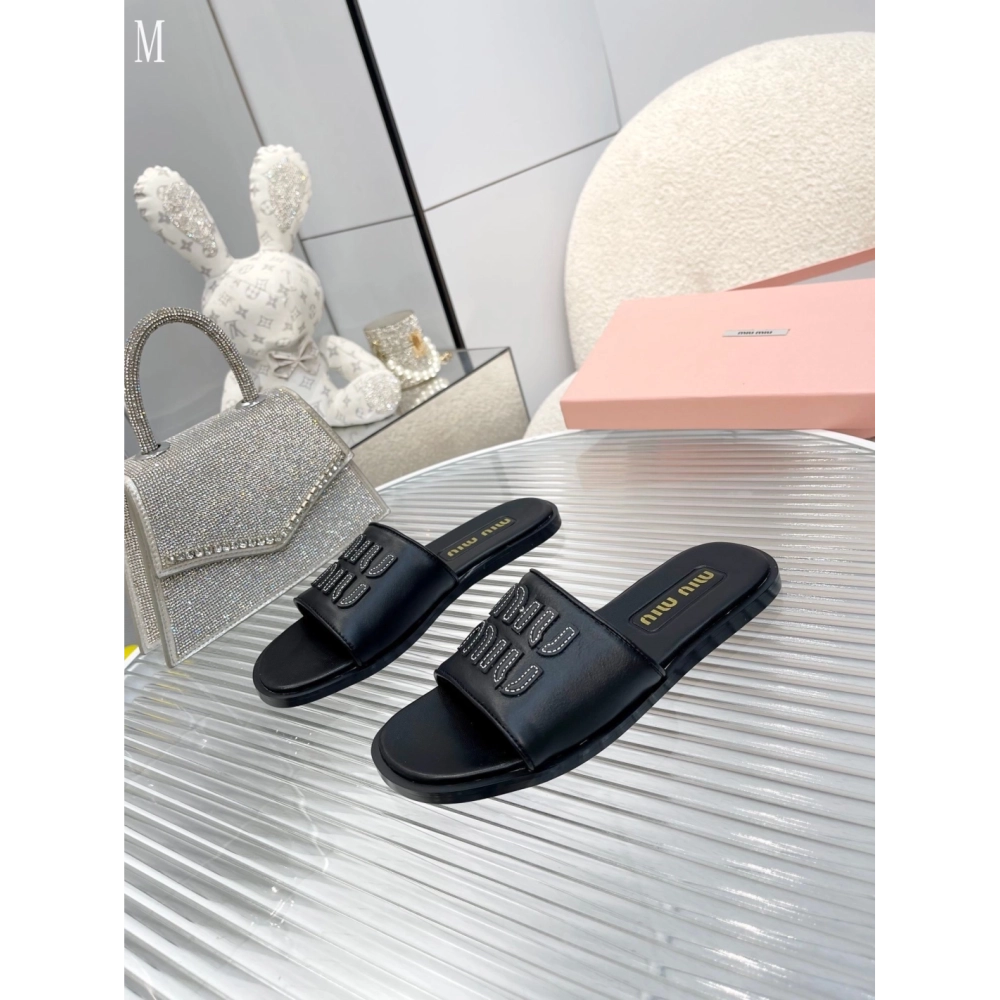 Miu miu slippers 011,Miu Miu Slides,Slides Slippers,More Brands
