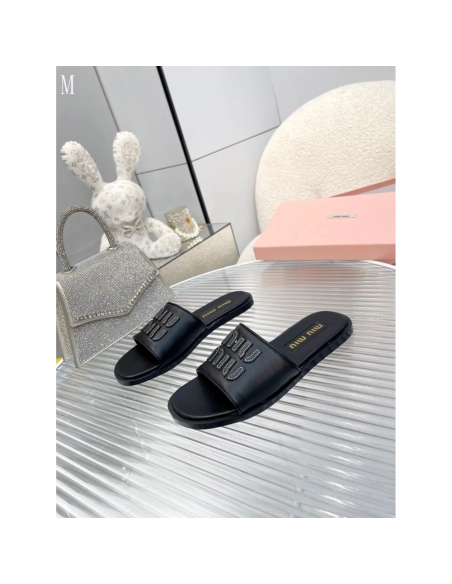 Miu miu slippers 011,Miu Miu Slides,Slides Slippers,More Brands