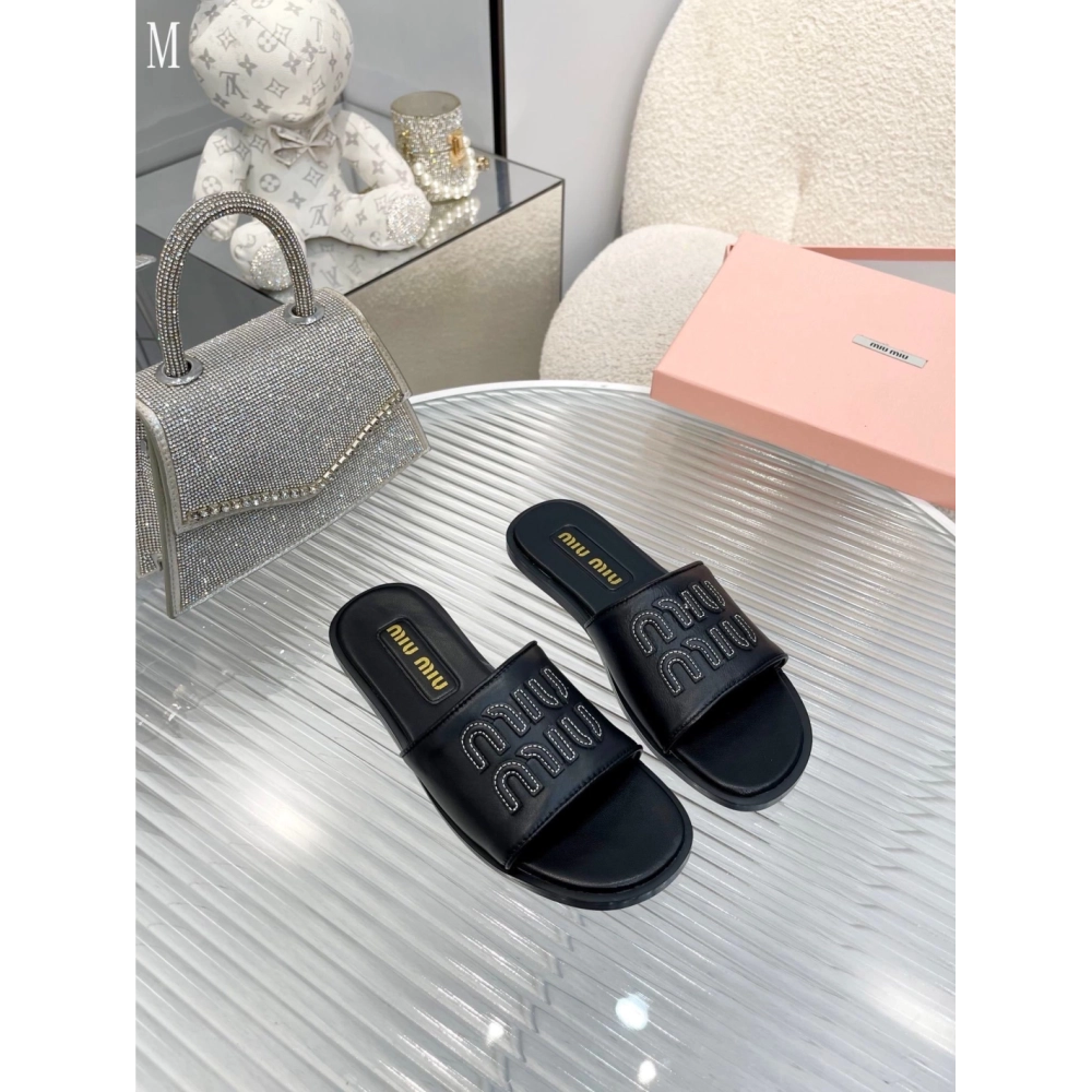 Miu miu slippers 011,Miu Miu Slides,Slides Slippers,More Brands