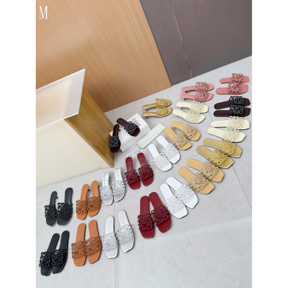 LOEWE Slippers 019,Loewe Slippers,Slides Slippers,More Brands