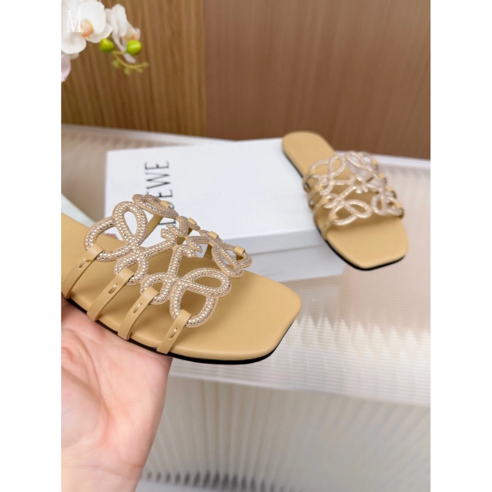 LOEWE Slippers 023,Loewe Slippers,Slides Slippers,More Brands