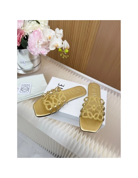 LOEWE Slippers 024,Loewe Slippers,Slides Slippers,More Brands