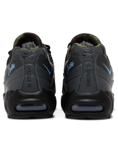 Corteiz x Air Max 95 SP Rules the World Aegean Storm,NIKE AIR MAX,NIKE SHOES Reps