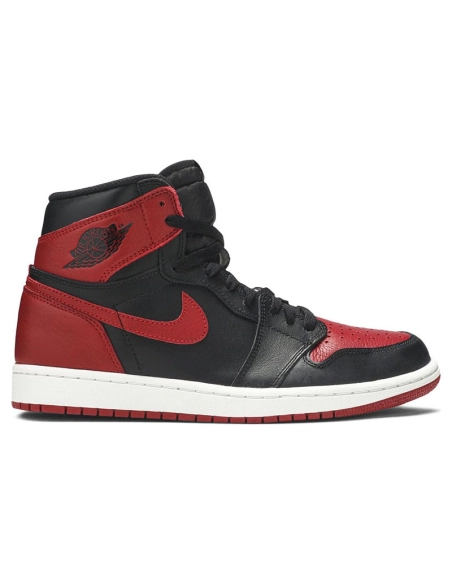 AIR JORDAN 1 RETRO HIGH OG BANNED 2016 RELEASE 555088 001,AIR JORDAN 1 HIGH,Air Jordan