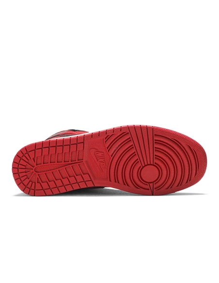 AIR JORDAN 1 RETRO HIGH OG BANNED 2016 RELEASE 555088 001,AIR JORDAN 1 HIGH,Air Jordan