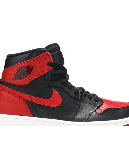 AIR JORDAN 1 RETRO HIGH OG BANNED 2016 RELEASE 555088 001,AIR JORDAN 1 HIGH,Air Jordan